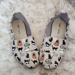 Toms Festive Slip-On Shoes with Halloween Prints